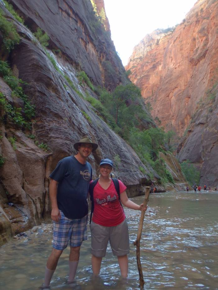 Hiking The Narrows